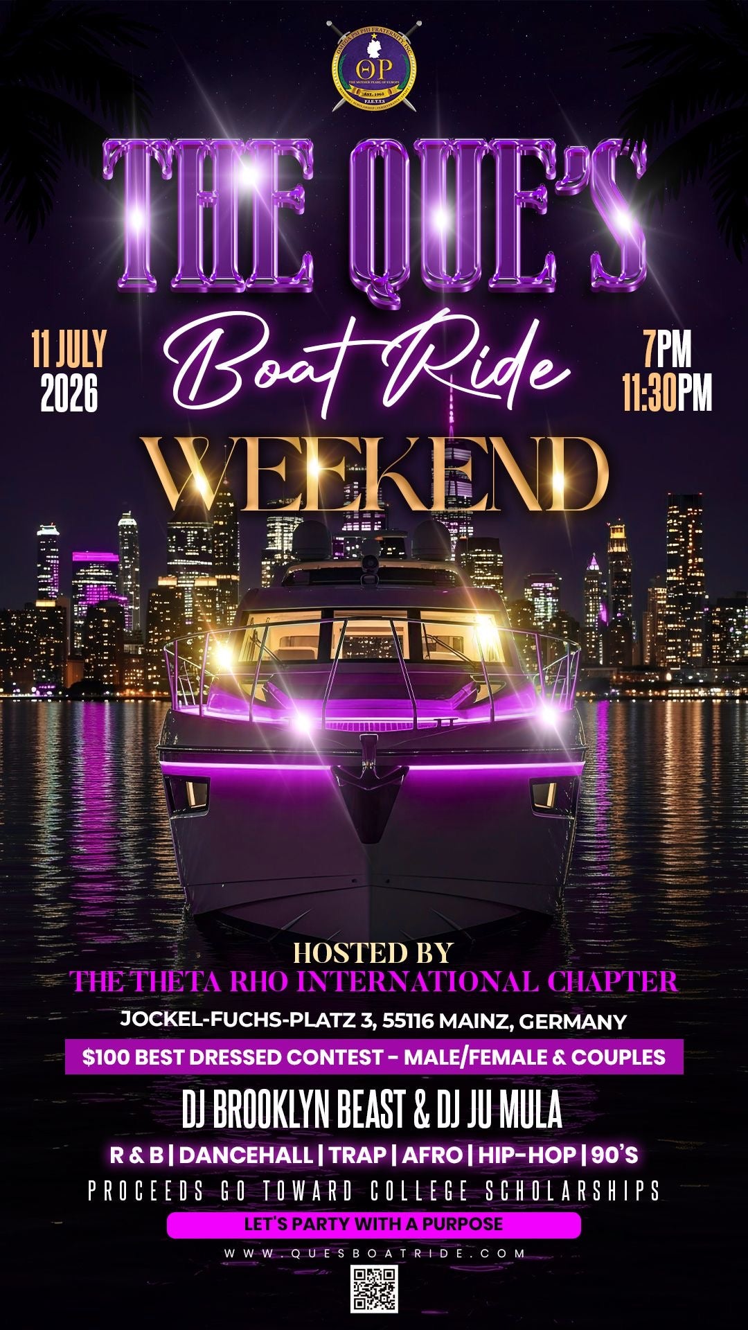 Que’s Boat Ride Early Bird Sale 2026